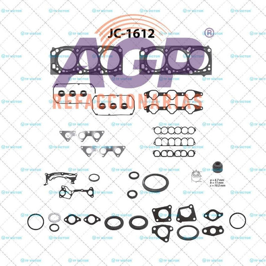 EMPAQUE JUEGO COMPLETO MITSUB. GALANT V6 3.8 SOHC 6G75 04-09