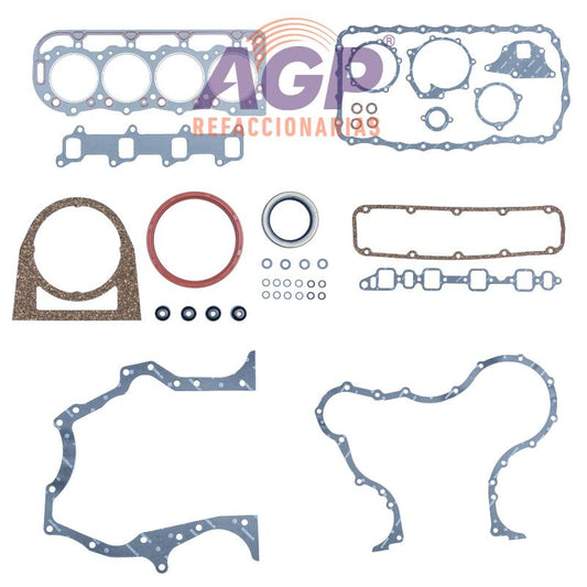 EMPAQUE JUEGO COMPLETO FORD TRCTOR 6000TIP.NVO