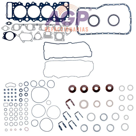 EMPAQUE JUEGO COMPLETO ISUZU ELF 400   450 4HK1-TC