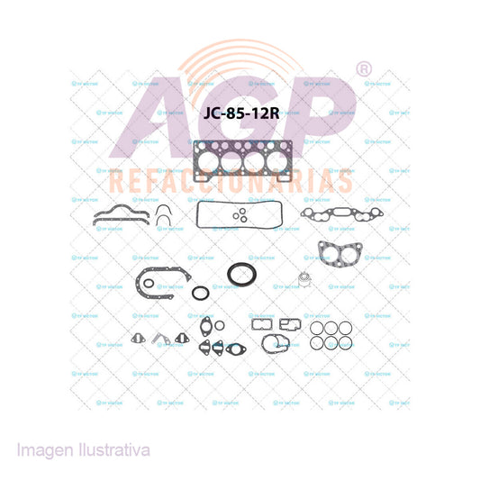 FULLSET RENAULT R-5, R-8, R-10, R-12, TL, TS, ESTTAFFETA 1.3L (70-80(TFV-JC8512R)