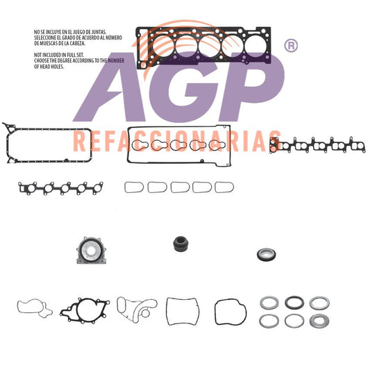 EMPAQUE JUEGO COMPLETO MERCEDES BENZ L5