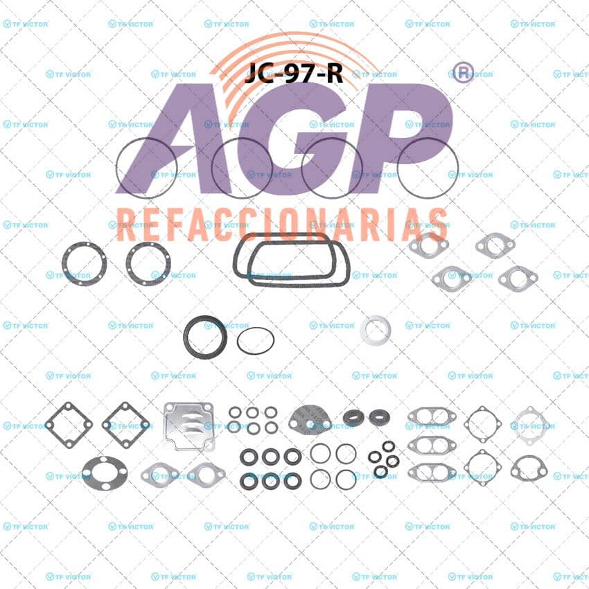 EMPAQUE JUEGO COMPLETO VW SEDAN 1500 64-72 ENFR. X AIRE RETEN