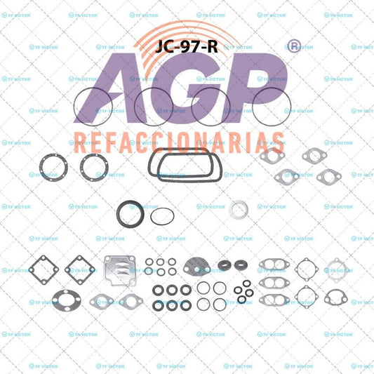 EMPAQUE JUEGO COMPLETO VW SEDAN 1500 64-72 ENFR. X AIRE RETEN