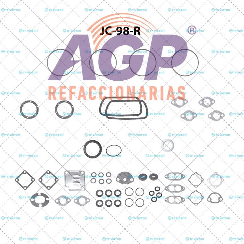FULLSET VW SEDAN 1600 73-03 ENFR. X AIRE "RETEN" (TFV-JC98-R)