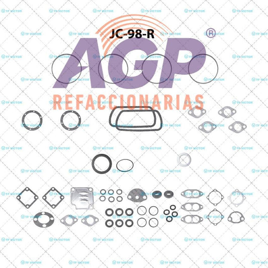 FULLSET VW SEDAN 1600 73-03 ENFR. X AIRE "RETEN" (TFV-JC98-R)