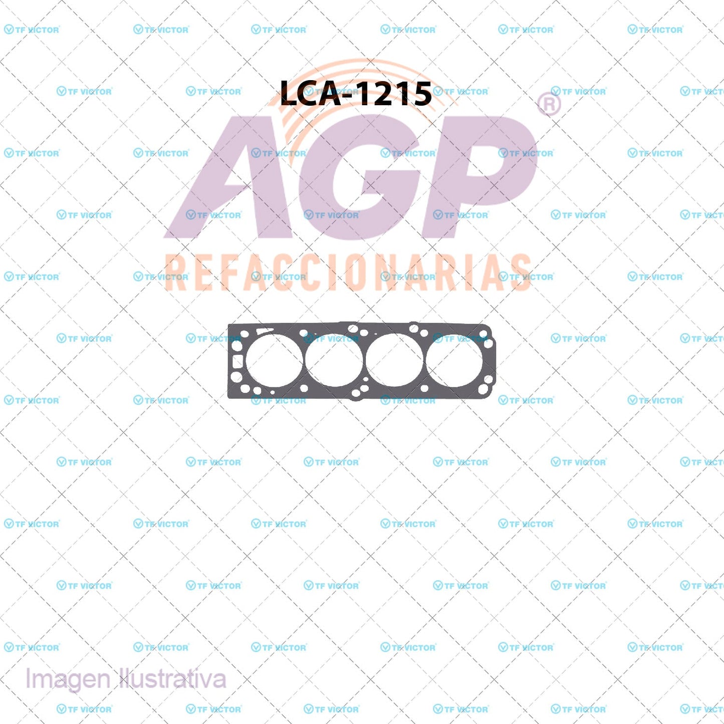 LAINA  CABEZA  MOTOR CHEV.4C.1.6L.CHEVY 94-97 (TFV-LCA1215)