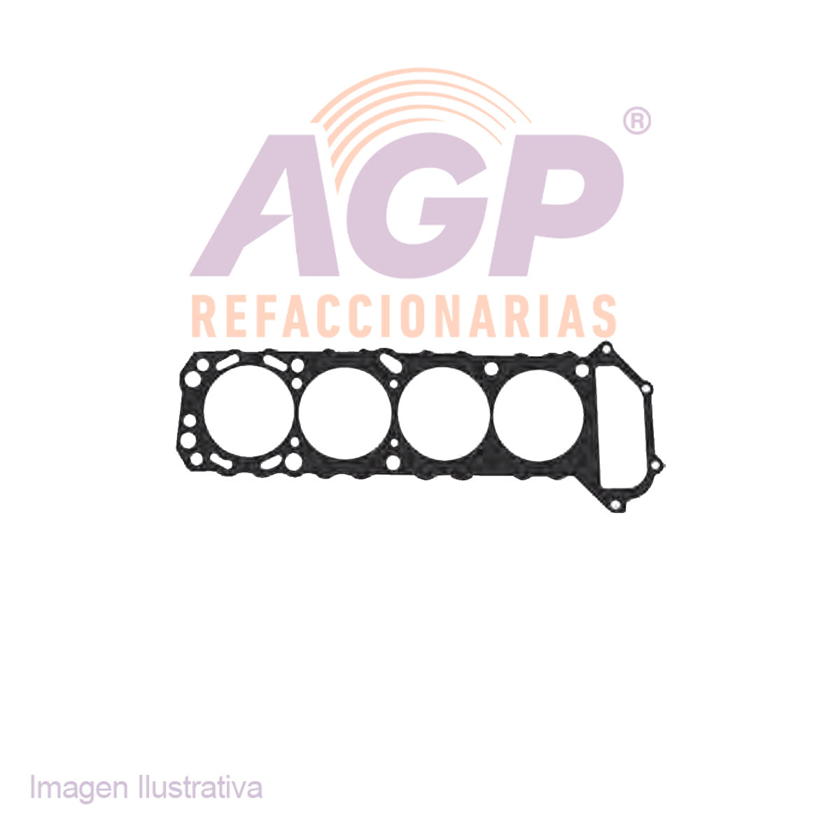 LAINA  CABEZA  MOTOR NISSAN L4 2.4 K24E ICHI VAN, PICK-UP, ESTAQUITAS (91-97) (TFV-LCA20-20)