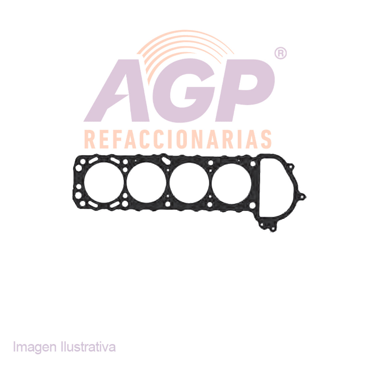 LAINA  CABEZA  MOTOR NISSAN L4 2.4 16V C.P. URVAN (00-02) (TFV-LCA20-30)