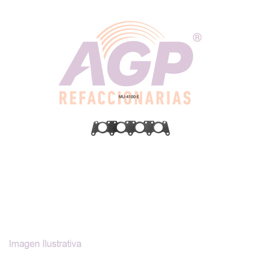 EMPAQUE DE MULTIPLE ESC.VW L4 1.8 20V TURBO BEETLE 99-05 - PASSAT 98-05 - JETTA 00-05 - GOLF 00-06 - AUDI A4 97-06 - A4 QUATTRO 97-05 - TT