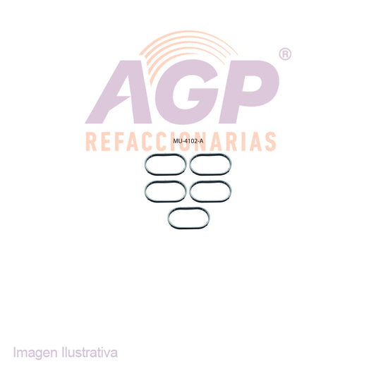 EMPAQUE DE MULTIPLE ADM. VW. L5 2.5L BEETLE 06-10 - GOLF 2010 - JETTA 05-10 - RABBIT 06-09 - BORA 06-10.