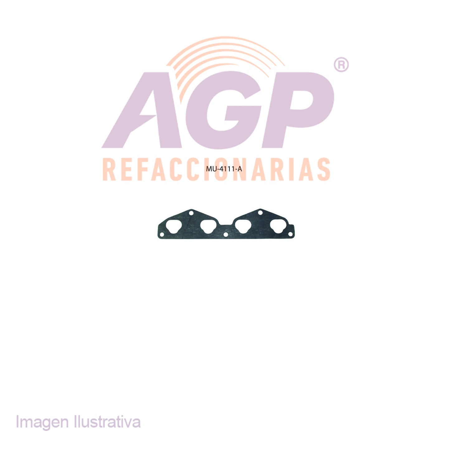 EMPAQUE DE MULTIPLE ADM. CHRYS. ATOS BY DOGE L4 1.0 999 CC SOHC 12V G4HC 00-04 - ATOS L4 1.1 1086CC SOHC 12V G4HC 05-09