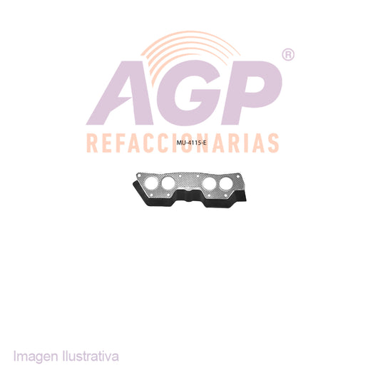 EMPAQUE DE MULTIPLE ESC.HYUNDAI MITSUBISHI H100 L4 2.4 03-07 - DODGE 2000 GTX L4 2.0L 89-90 - COLT L4 2.0L 84-91 - RAM 50 L4 2.0L 83-89   L4 2.4L 90-93 - HYUNDAI SONATA L4 2.4L 89-91 - MITSUB. CORDIA