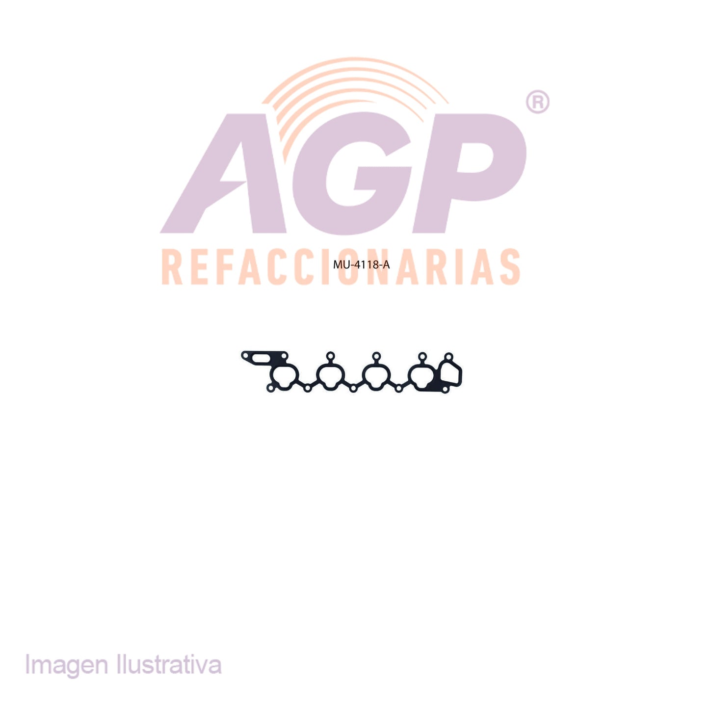 EMPAQUE DE MULTIPLE ADM. CHRYS. L4 2.4 SOHC 16V STRATUS 01-05 - PT CRUISER 03-05 - SEBRING L4 2.4L 01-05 - COLT L4 1.6L 1989 - HYUNDAI ELANTRA L4 1.8L 92-95   L4 1.6L 92-95 - SANTA FE L4 2.4L 01-04 -