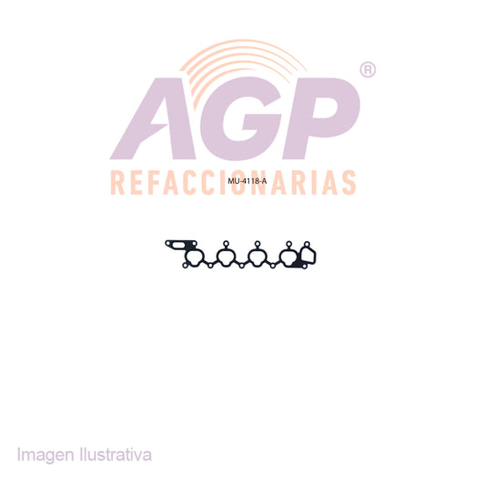 EMPAQUE DE MULTIPLE ADM. CHRYS. L4 2.4 SOHC 16V STRATUS 01-05 - PT CRUISER 03-05 - SEBRING L4 2.4L 01-05 - COLT L4 1.6L 1989 - HYUNDAI ELANTRA L4 1.8L 92-95   L4 1.6L 92-95 - SANTA FE L4 2.4L 01-04 -