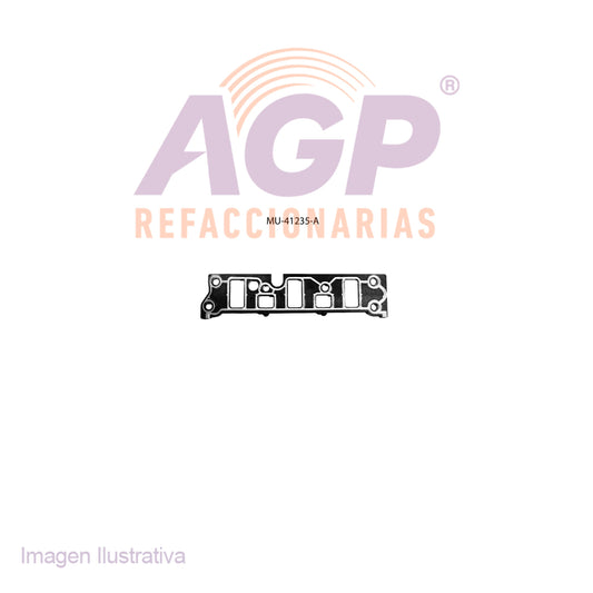 EMPAQUE DE MULTIPLE ADM. BUICK V6 3.8L ALLURE 2005 - LESABRE 97-05 - PARK AVENUE 97-05 - REGAL 94-07 - RIVIERA 1997 - CHEV. V6 3.8L CAMARO 97-02 - IMPALA 00-05 - LUMINA 98-99 - MONTE CARLO 98-05 - PO - REFACCIONARIAS AGP
