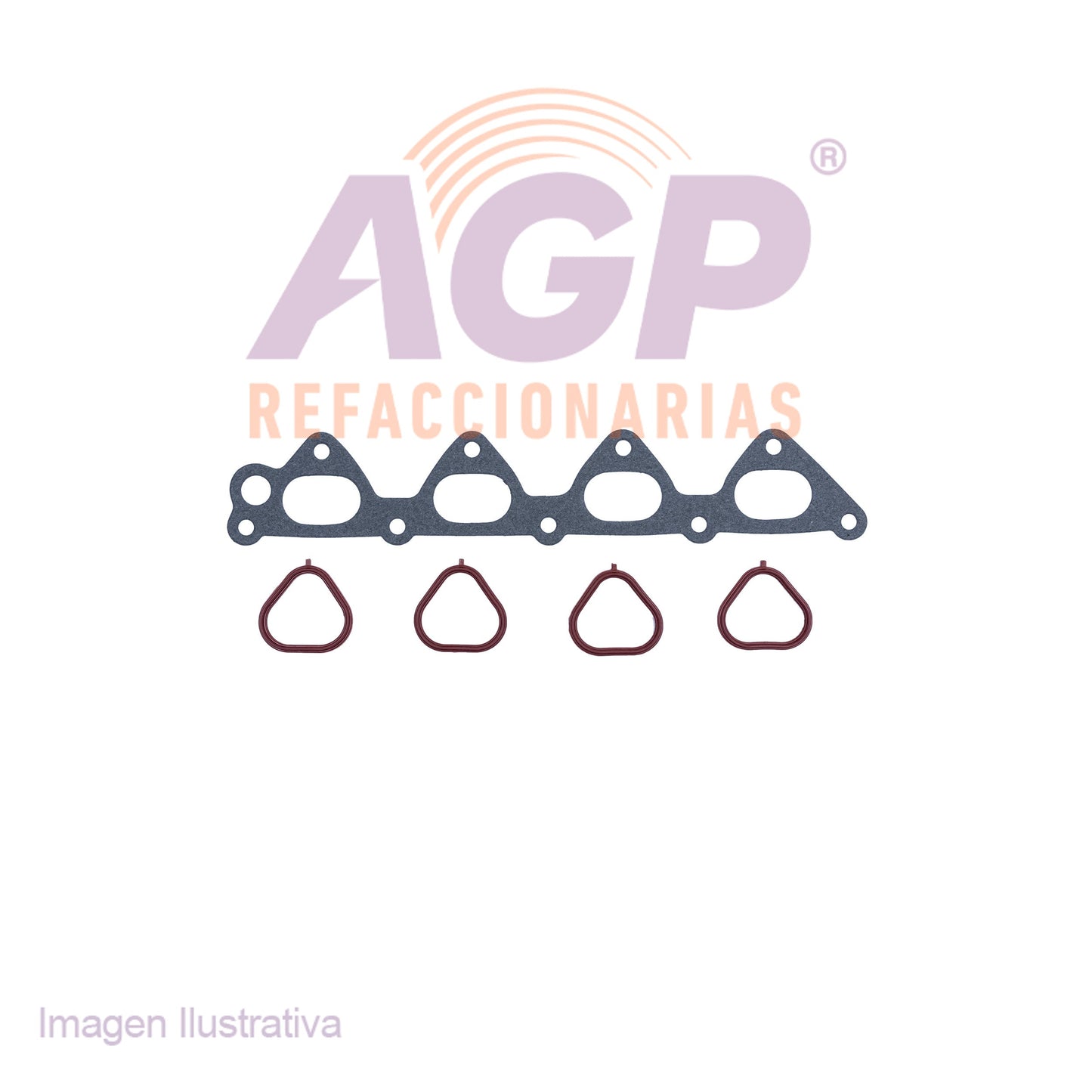 EMPAQUE DE MULTIPLE ADM. CHEV. AVEO L4 1.6L DOHC 16V 07-13 - PONTIAC G3 L4 1.6L DOHC 16V 07-13