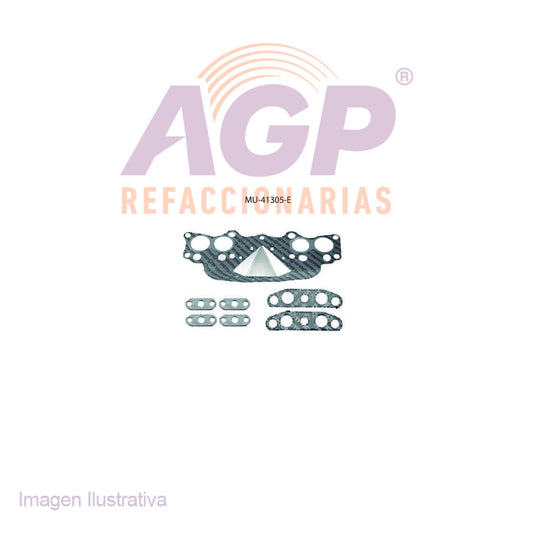 EMPAQUE DE MULTIPLE ESC. TOYOTA PICK-UP L4 22R 83-84 - CELICA L4 2.4L 83-84 - 4RUNNER L4 2.4L 1984 .