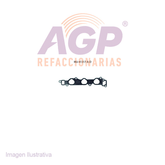 EMPAQUE DE MULTIPLE ADM. DER. TOYOTA CAMRY V6 3.3 04-06 - HIGHLANDER V6 3.3 04-09 - SIENNA V6 3.3 04-06 - SOLARA V6 3.3 04-08