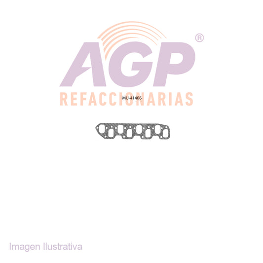 EMPAQUE DE MULTIPLE ADM-ESC. CHRYS. DAYTONA L4 2.2L 84-90   L4 2.5L 87-93 - DYNASTY L4 2.5L 88-93 - LASER L4 2.2L 84-86   L4 2.5L 1986 - LEBARON L4 2.2L 82-90   L4 2.5L 86-94 - NEW YORKER L4 2.2L 83-