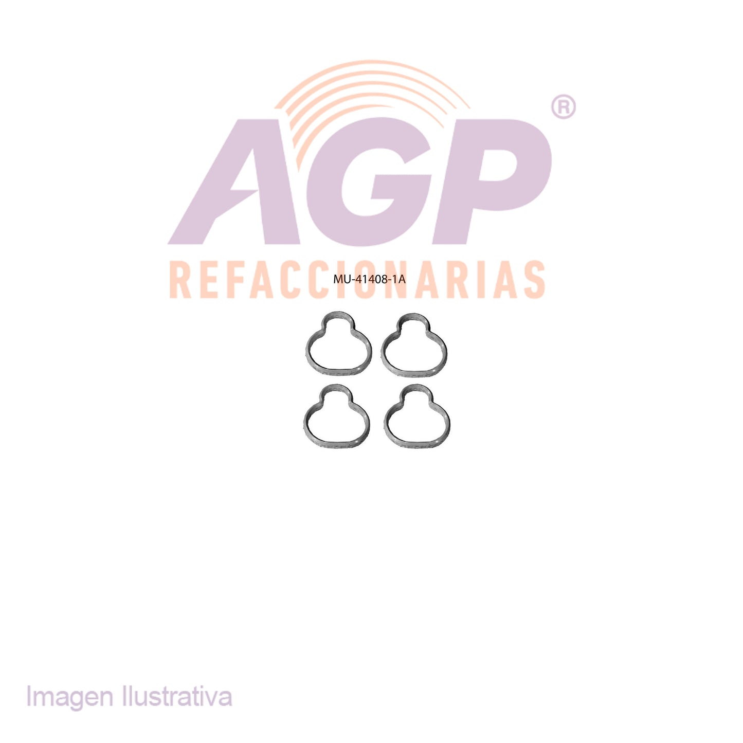 EMPAQUE  MULTIPLE ADM. "LIGAS" CHRYS. NEON, STRATUS L4 2.0 16V SOHC (94-05) 4  (TFV-MU41408-1A)