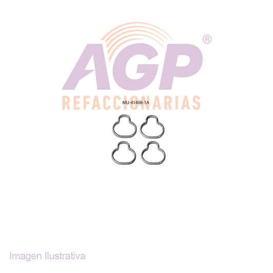 EMPAQUE  MULTIPLE ADM. "LIGAS" CHRYS. NEON, STRATUS L4 2.0 16V SOHC (94-05) 4  (TFV-MU41408-1A)