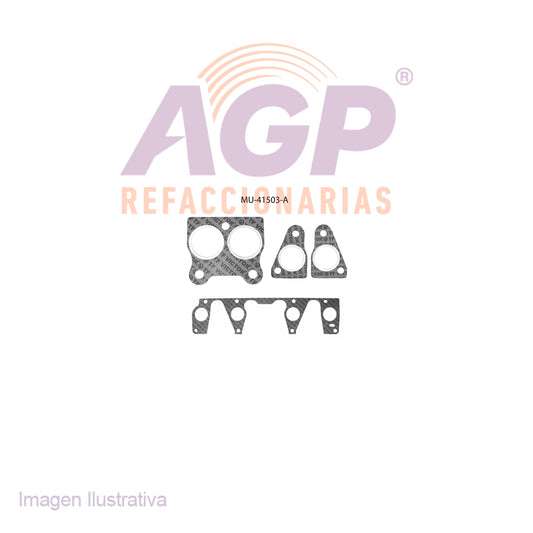 EMPAQUE DE MULTIPLE ADM. FORD GHIA L4 2.3L 1991 - TEMPO