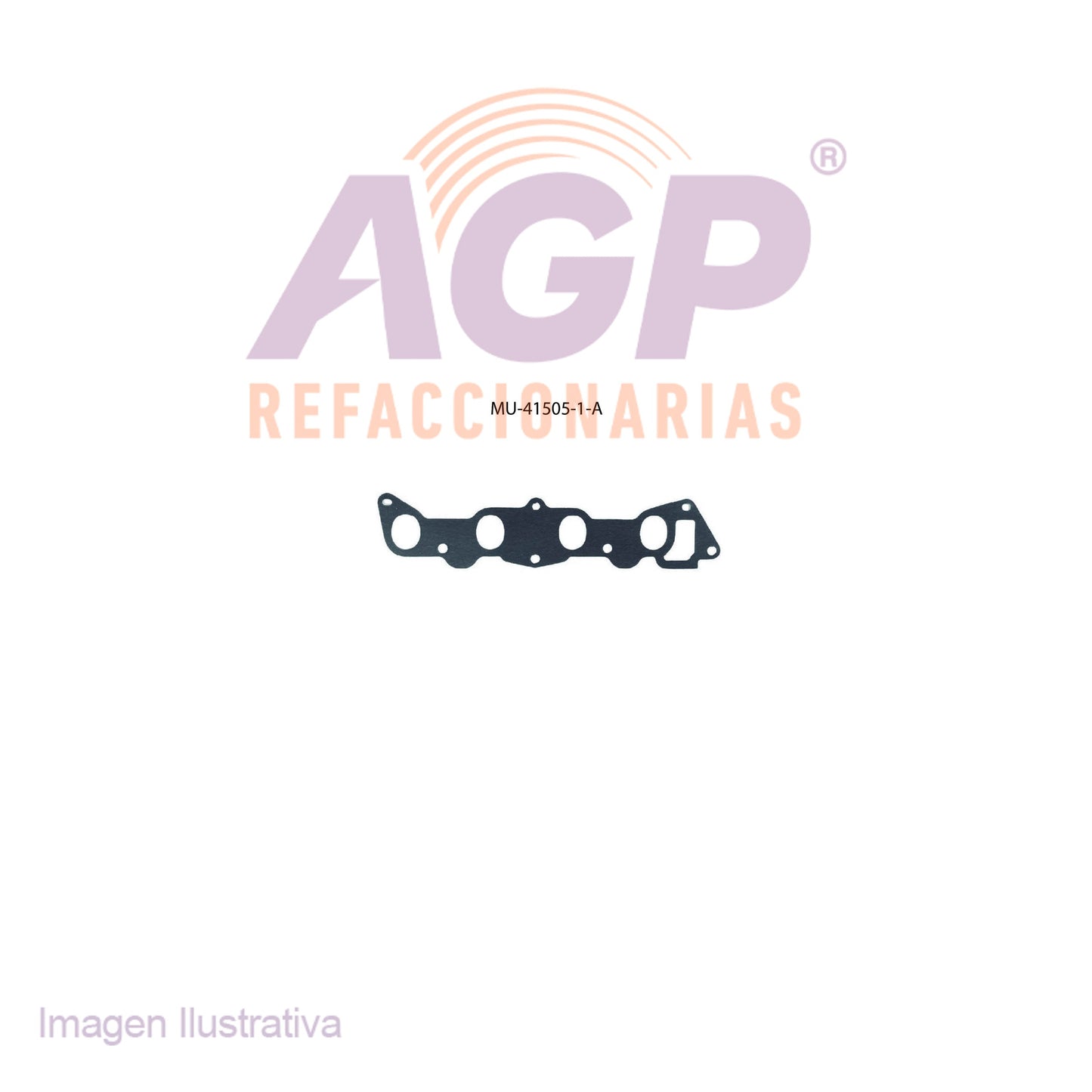 EMPAQUE DE MULTIPLE ADM. FORD L4 1.9L ESCORT (87-96) - EXP (87-88) - LYNX (1987) - TRACER (91-96).