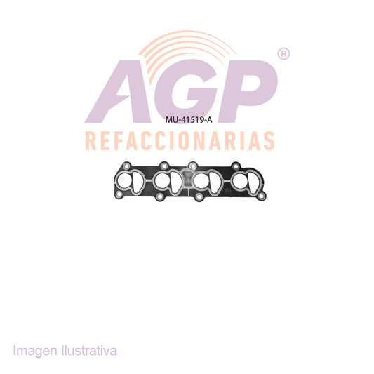EMPAQUE DE MULTIPLE ADM. FORD L4 2.0L SOHC 8V ESCORT LX SPORT 97-02 - TRACER LS TRIO 97-99. MULT. ADMISION & PLENO