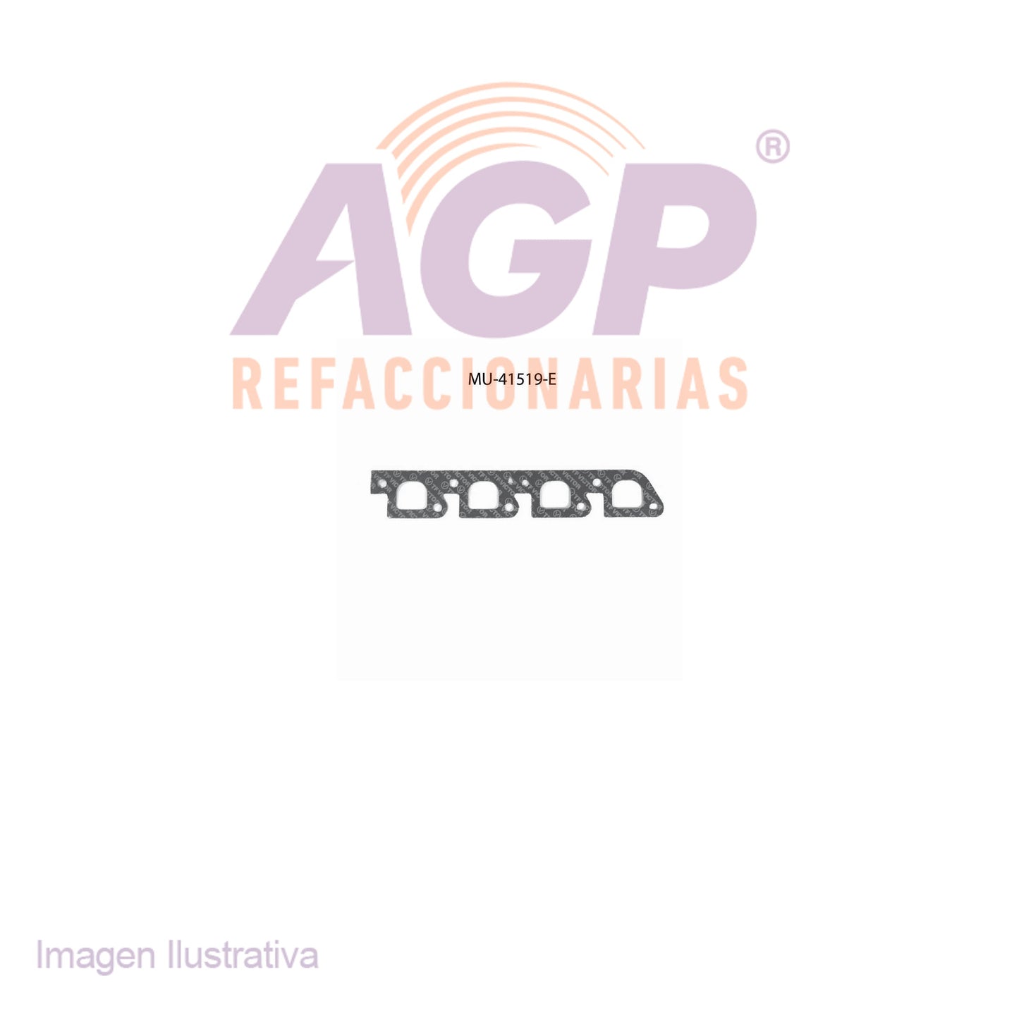 EMPAQUE DE MULTIPLE ESC. FORD L4 2.0L SOHC 8V ESCORT LX SPORT 97-02 - TRACER LS TRIO 97-99. MULT. ADMISION & PLENO