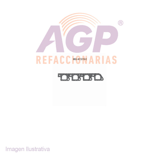 EMPAQUE DE MULTIPLE ESC. FORD L4 2.0L SOHC 8V ESCORT LX SPORT 97-02 - TRACER LS TRIO 97-99. MULT. ADMISION & PLENO