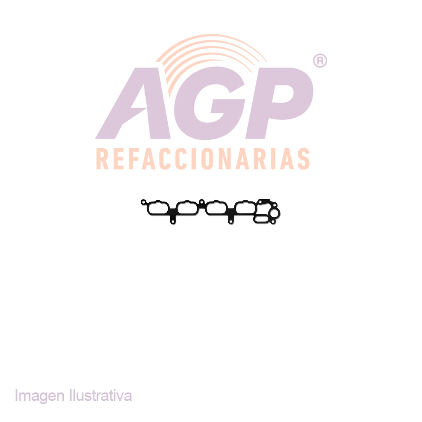 EMPAQUE DE MULTIPLE ADM. MITSUBISHI GALANT L4 2.4 04-09 - ECLIPSE L4 2.4 06-09 - LANCER L4 2.4 04-06 - OUTLANDER L4 2.4 04-06 - REFACCIONARIAS AGP