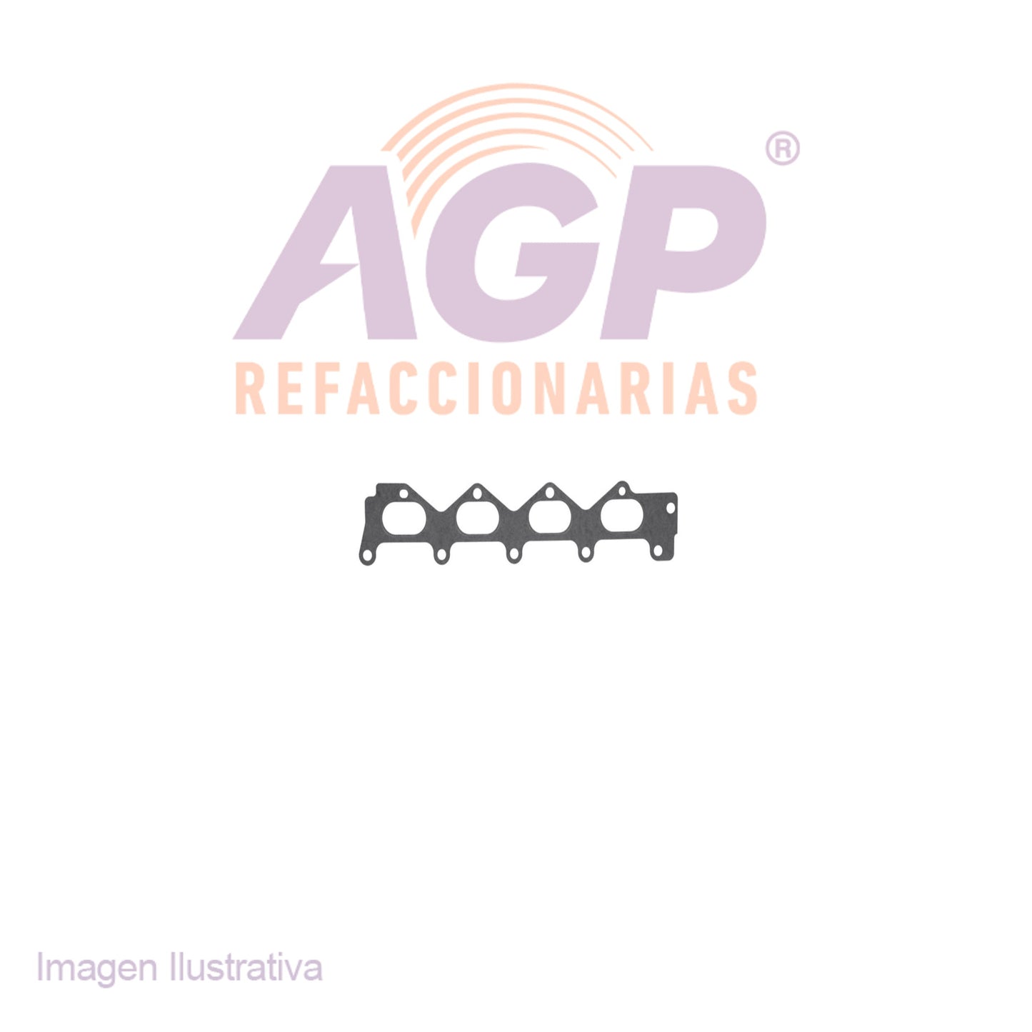 EMPAQUE DE MULTIPLE ADM. RENAULT CLIO SPORT L4 2.0L (1997CC) DOHC 16V F4R (01-06) - DUSTER L4 2.0L (1997CC) DOHC 16V F4R (12-17) - LAGUNA L4 2.0L (1997CC) DOHC 16V F4R ((