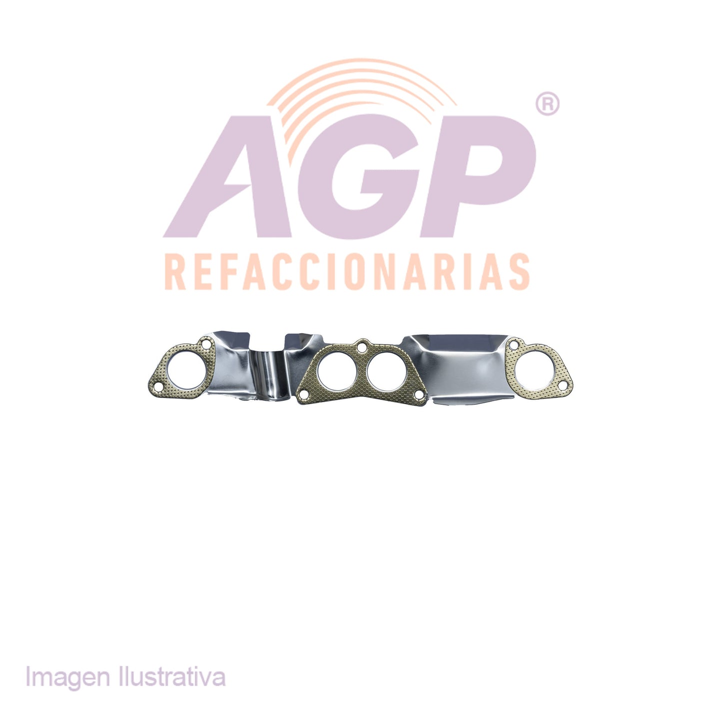 EMPAQUE  MULTIPLE ESC. ISUZU AMIGO, RODEO, TROOPER, L4 2.6L 8V SOHC (88-92) (TFV-MU441E) - REFACCIONARIAS AGP
