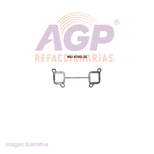 EMPAQUE DE MULTIPLE DE ESCAPE CUMMINS N-14 CE