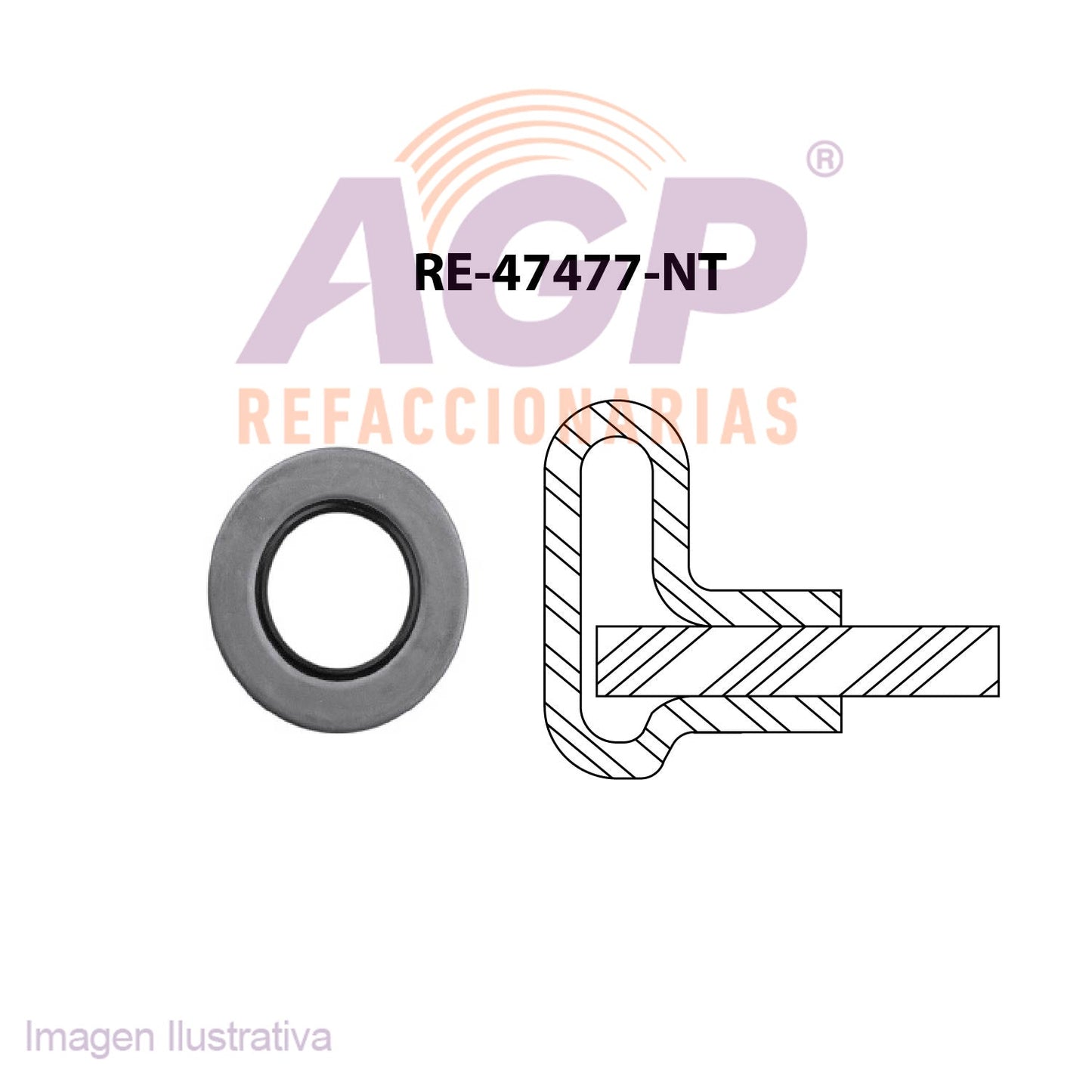 RETEN DE RUEDA GM AUTOMOVILES 6 EN LINEA V8