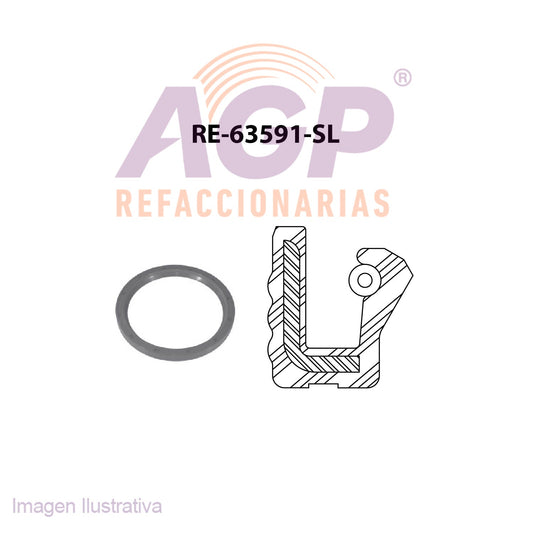 RETEN DE CIGUEAL FORD E-250 V6 4.9 OHC 80-97   V8 5.8 OHC 84-97 - F-150 V6 4.9 OHC 80-96 - F-250 V8 5.8 84-97 - F-350 V8 5.8 OHC 84-97 .
