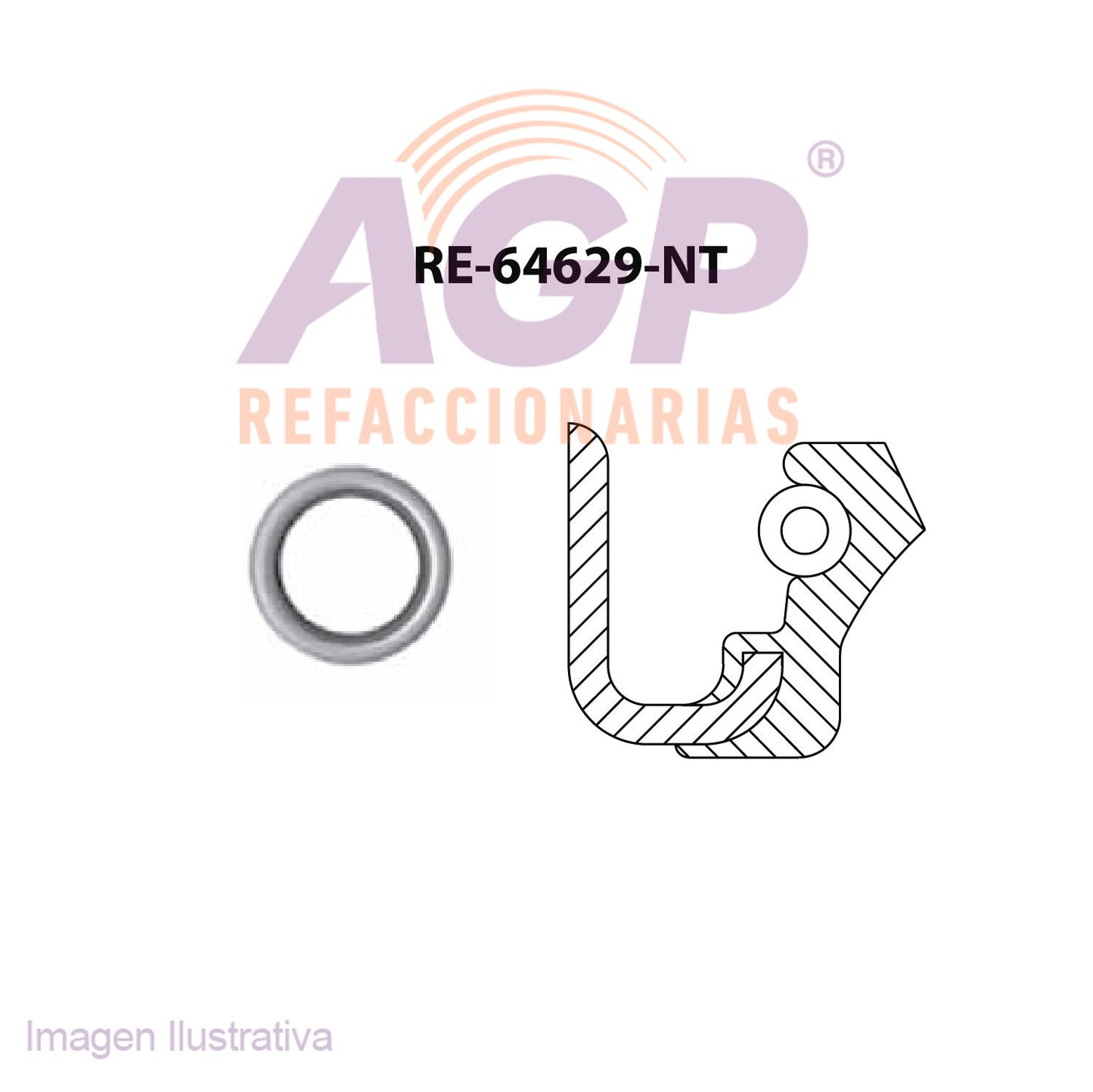 RETEN DE CIGUEAL DEL. CHRYS. DART K - REFACCIONARIAS AGP