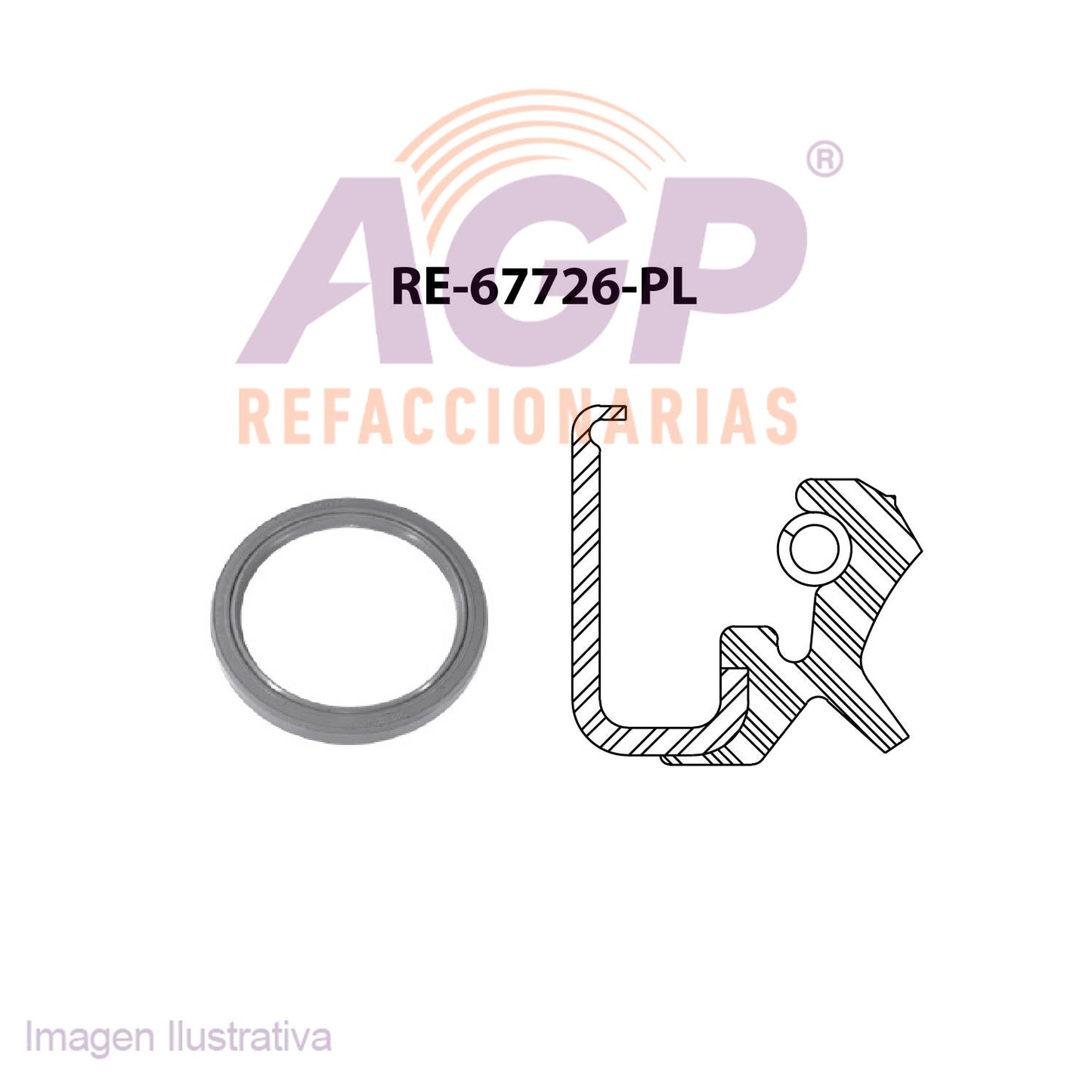 RETEN DE CIGUEAL TRAS. VW ATLANTIC