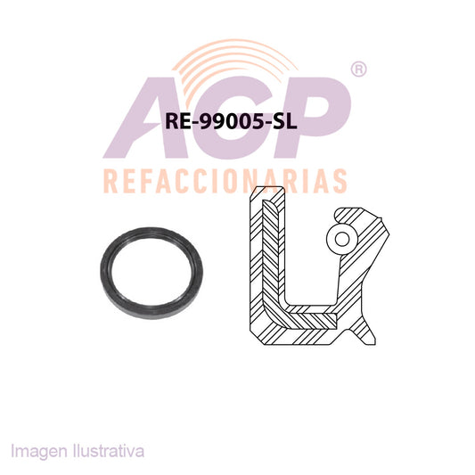 RETEN DE CIGUEAL NISSAN 240SX L4 2.4L 89-98 - 310 L4 1.5L 1982 - 720 L4 2.5L 83-86 - AXXES L4 2.4L 90-95 - D21 PICKUP L4 2.4L 90-97 - PULSAR L4 1.6L 1983 - PULSAR NX L4 1.5L 83-84   L4 1.6L 83-88 - - REFACCIONARIAS AGP