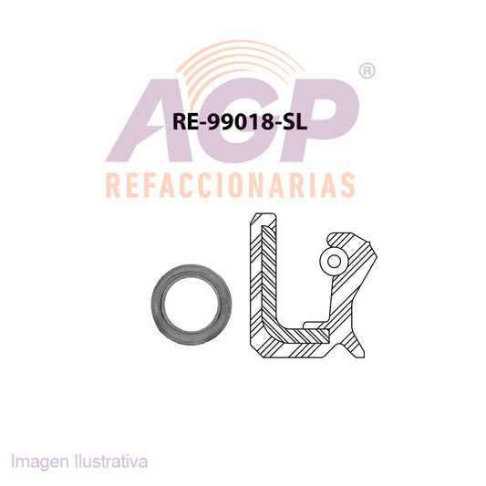 RETEN  RUEDA FORD TOPAZ 4 CIL DEFLECTOR CAMPANA RUEDA DELANTERA (TFV-RE99018SL)
