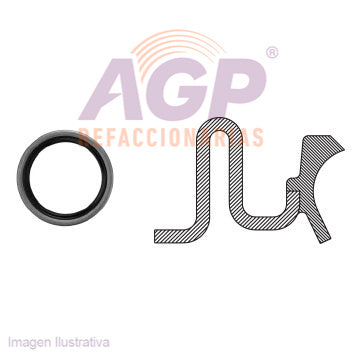 RETEN  RUEDA FORD F/P350, P400, 1978-87 RUEDA DELANTERA (TFV-RE99037NT)