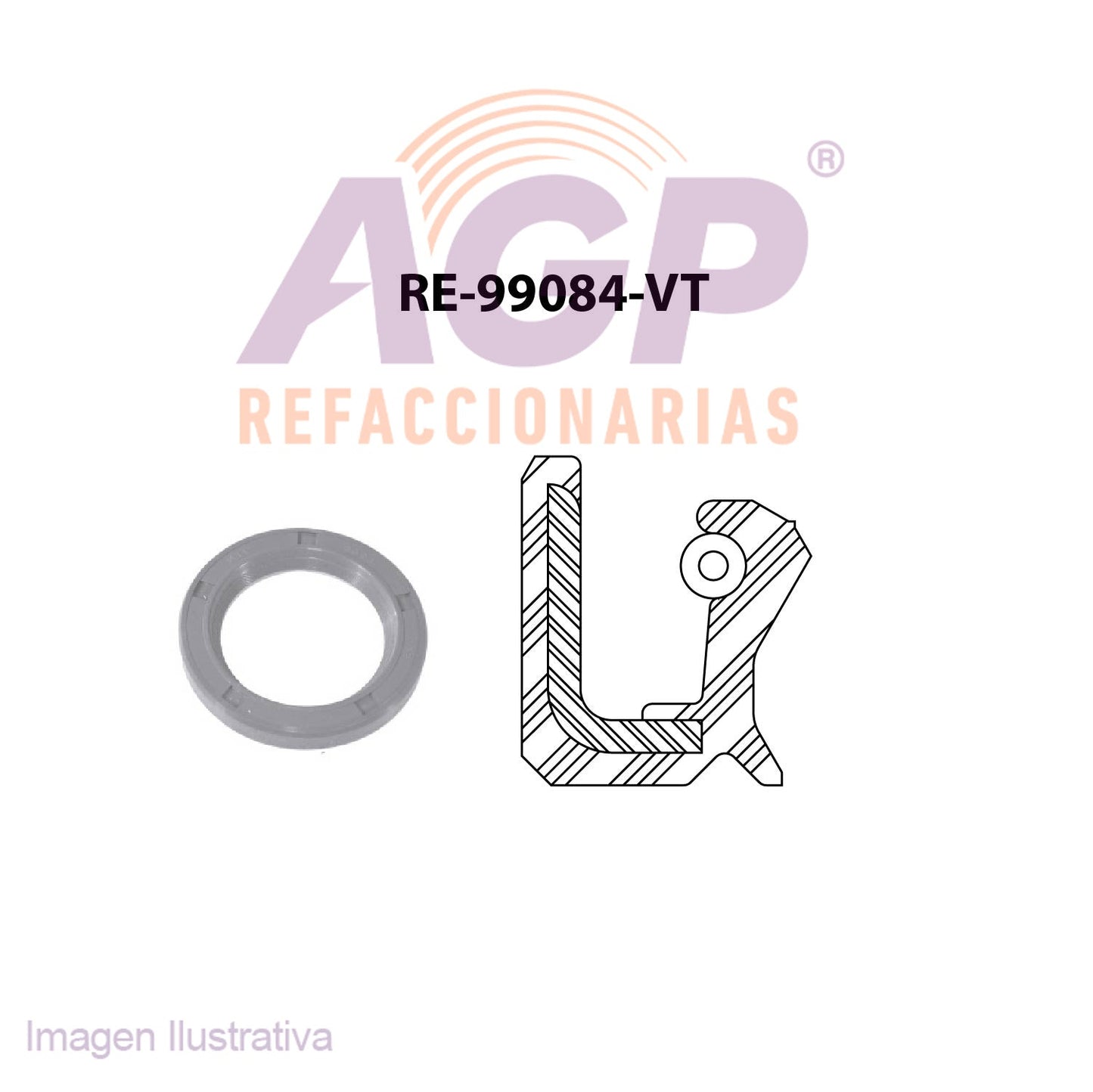 RETEN DE CIGUEAL DEL. FORD ESCORT   TRACER L4 1.6 - 1.9 - 2.0 81-02