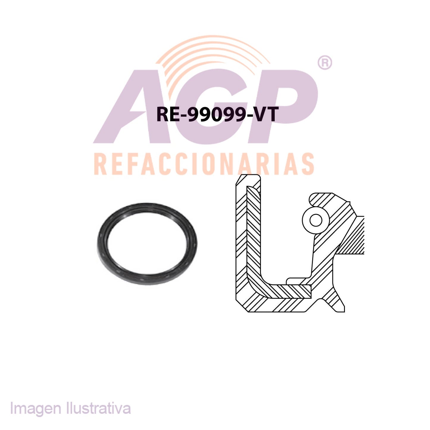 RETEN DE CIGUEAL NISSAN PLATINA L4 1.6 K4M 16V DOHC 02-10