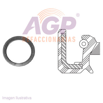 RETEN DE CIGUEAL RETEN DE CIGEAL: VOLKSWAGEN: VRG 6XL 2
