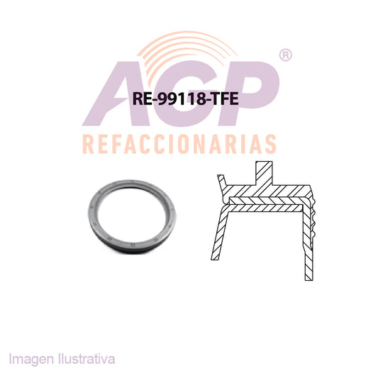 RETEN DE CIGUEAL TRAS.CHEV TRAILBLAZER L6 4.2 256 LL8 24V DOHC 02-09