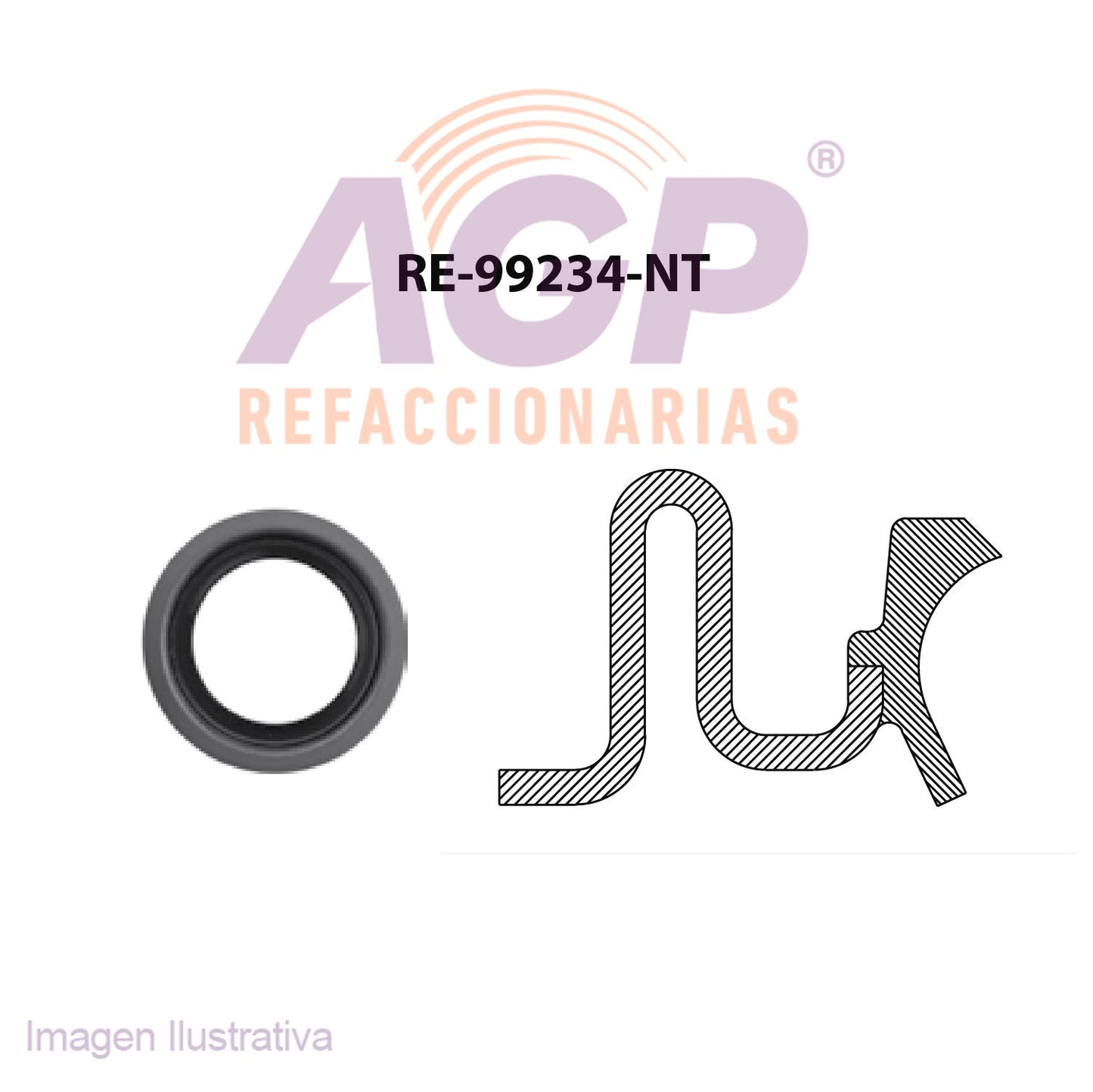 RETEN  RUEDA TRASERO INTERIOR CHRYSLER SHADOW (87-94) - NEW YORKER (84-94 (TFV-RE99234NT)