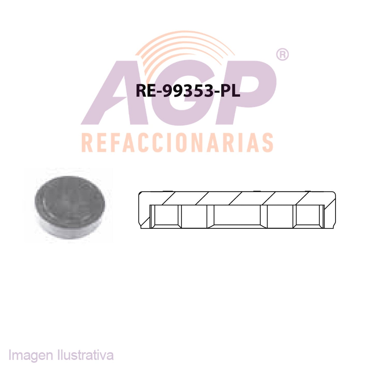 TAPON ARBOL DE LEVAS DEL. DODGE ATTITUDE L4 1.6 06-07 - VERNA L4 1.5 00-06