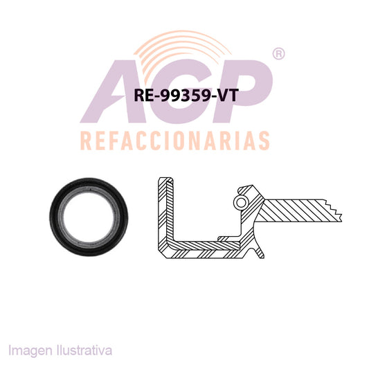 RETEN DE CIGUEAL DELANTERO NISSAN L4 1.8 SENTRA   ALMERA 02-06 - RENAULT SCALA L4 1.6 DOHC 16V 10-13.