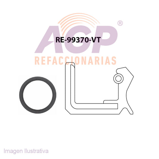 RETEN DE CIGUEAL TRAS. NISSAN L4 2.0 16V 01-06 SENTRA - 200SX