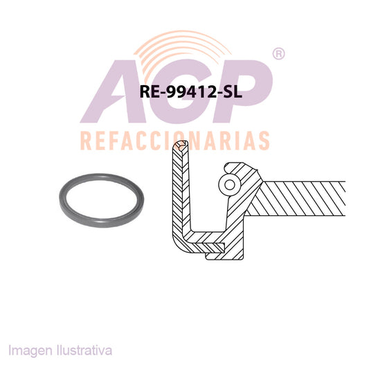 RETEN FORD COUGAR TRANSMISIÓN ATOMATICA DE 4 VELOCIDADES FLECHA DE (TFV-RE99412SL)